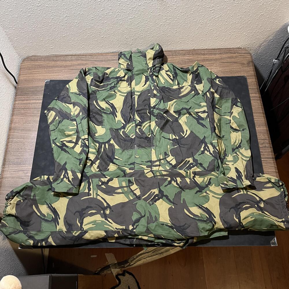 British Army DPM MVP Waterproof Jacket Pants Set Goretex Europe Brushstroke Camo
